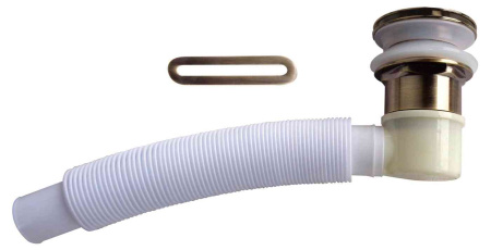 Фото слив-перелив для ванны belbagno bb03/bb09 bb39-ovf-brn, бронза