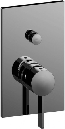 Фото встраиваемый смеситель для душа paffoni rock ro015st/m, хром