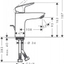 Фото смеситель hansgrohe logis 71102000 для раковины