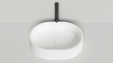 Фото раковина salini s-stone gloria 10 1102211mrf, матовая покраска по ral полностью