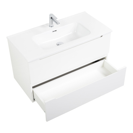 Фото тумба подвесная belbagno etna 100 bianco opaco 