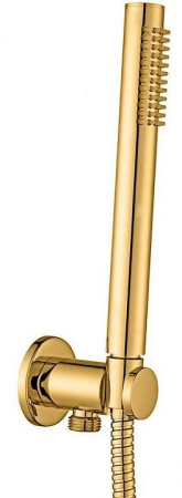 Фото душевой гарнитур paffoni master zdup094hg, золото медовое