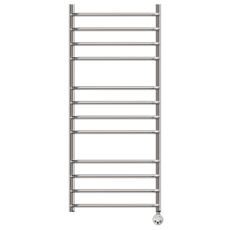 Фото полотенцесушитель электрический point нептун pn09152e п12 500x1200 левый/правый, хром