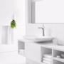 Фото смеситель hansgrohe puravida 15074000 для раковины хром