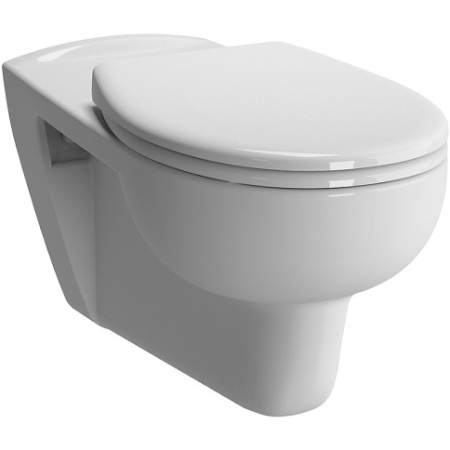Фото унитаз подвесной безободковый vitra conforma 5810b003-6234 для инвалидов, сиденье микролифт