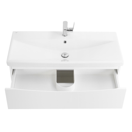 Фото тумба подвесная belbagno marino-cer 80 bianco opaco 