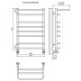 Фото полотенцесушитель водяной terminus полка п8 500x796