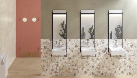 Vitra Terrazzo-X, Керамогранит, 60x120 см