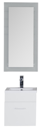 Фото комплект мебели aquanet нота 40 белый