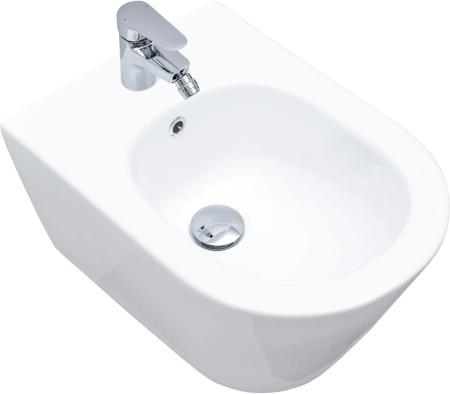 Фото биде подвесное aquanet lake белый