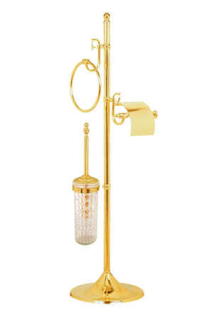 Фото стойка напольная boheme imperiale 10423, золото