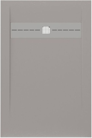 Фото поддон литьевой камень allen brau infinity 8.21002-pgm 120*80 см, платина