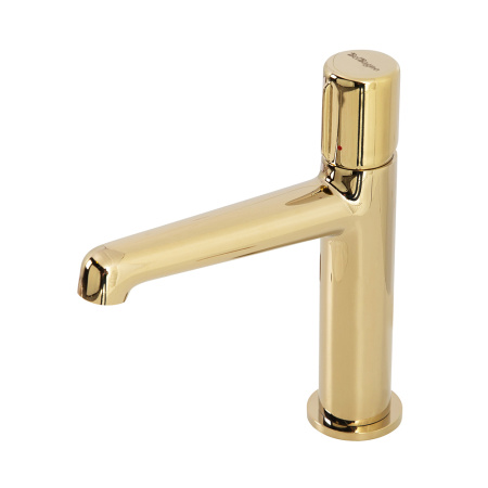 Фото смеситель для раковины belbagno uno uno-lvm-oro, золото