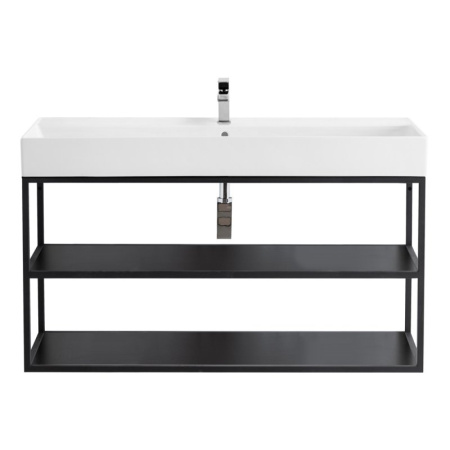 Фото консоль под раковину cezares cadro-120/46/58-2c-so-met-st