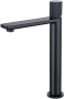 Фото смеситель для раковины allen brau liberty 5.33002-31 высокий, черный матовый