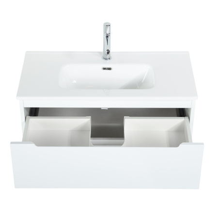 Фото тумба подвесная belbagno etna39-80 bianco lucido 