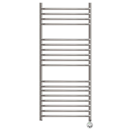 Фото полотенцесушитель электрический point альфа pn05152se п18 500x1200 левый/правый, хром