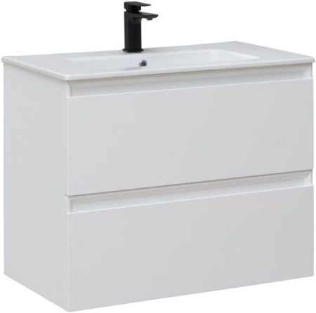 Фото тумба под раковину allen brau eclipse 80 1.e1002.wm белый матовый