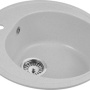 Фото гранитная мойка aquagranitex m-08 серый