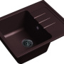 Фото мойка кухонная ewigstein elegant 58х48 шоколад