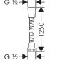 Фото душевой шланг hansgrohe metaflex 28262000 хром 125