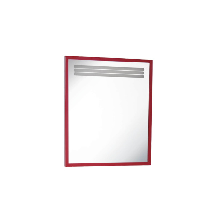 Фото зеркало creavit arya ar065-a.kk 65 см, красное