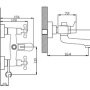 Фото смеситель rossinka g02-83 для ванны