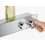 Фото смеситель с термостатом hansgrohe showertablet 600 13108000 для душа хром