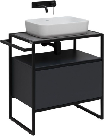 Фото тумба под раковину allen brau priority 70 1.31001.am антрацит матовый