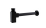 Фото сифон для раковины belbagno bb-smq2-nero, черный матовый Фото сифон для раковины belbagno bb-smq2-nero, черный матовый
