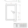 Фото душевой поддон radaway doros d compact sdrd1210-05 120х100