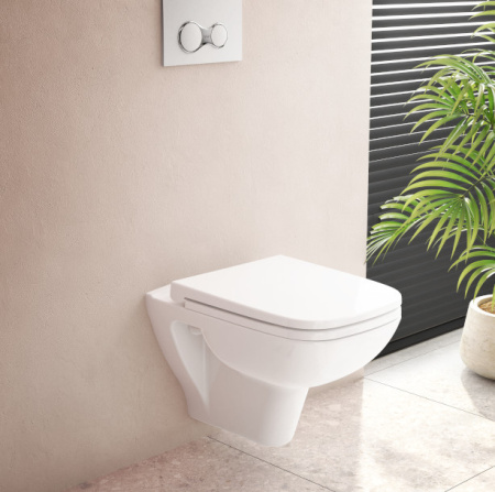 Фото унитаз подвесной безободковый vitra s20 7508b003-0075, белый