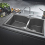 Фото мойка кухонная grohe k700 31658at0 90х50 серый гранит