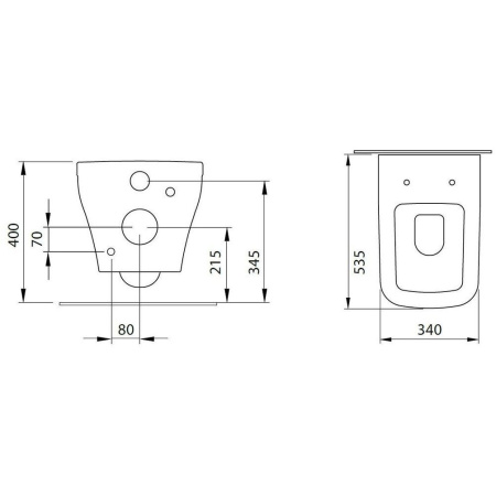 Фото унитаз подвесной безободковый allen brau infinity 4.21011.31, черный матовый
