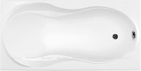 Фото акриловая ванна aquanet grenada 180*90 см, белая