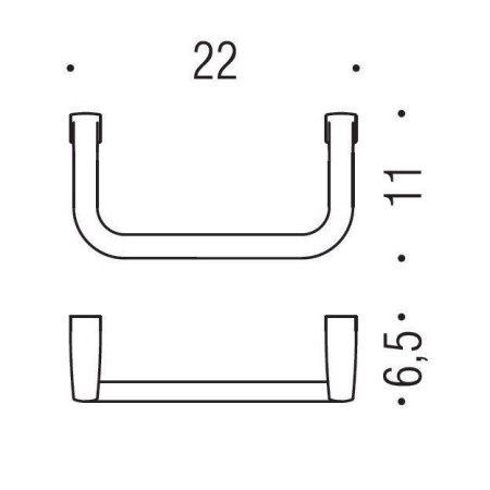 Фото кольцо для полотенец colombo lulu b6231.gold, золото