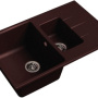 Фото мойка кухонная ewigstein gerd 78х50 шоколад