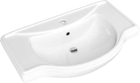 Фото раковина мебельная opadiris классик 80 см 4620008198941, белая