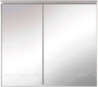 Фото зеркало-шкаф de aqua 100 серебро