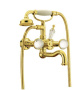 Фото смеситель для ванны boheme imperiale presente 333, золото