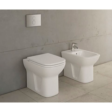 Фото биде напольное vitra s20 5509b003-0288, белое