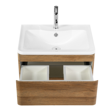 Фото тумба подвесная belbagno albano 70 rovere rustico 