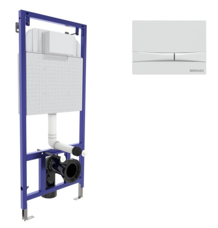 Фото инсталляция для унитаза berges wasserhaus novum f1 040250 3 в 1