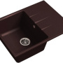 Фото мойка кухонная ewigstein gerd 65х50 шоколад