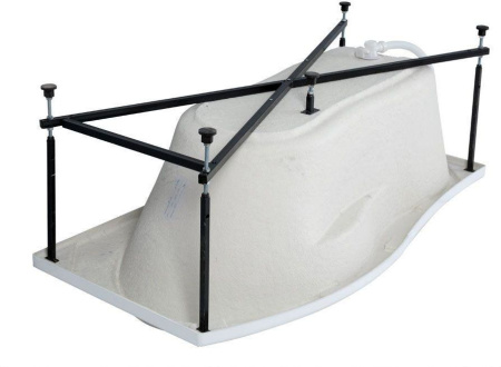 Фото каркас для ванны aquanet borneo/cariba 170*75 см l/r 00243000