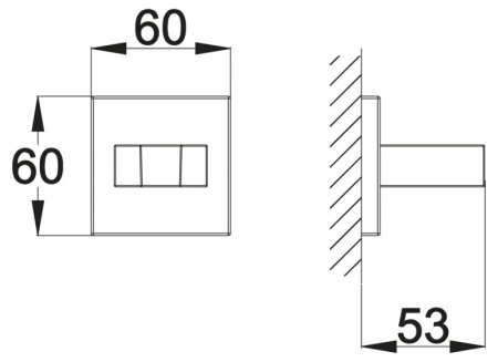 Фото держатель ручного душа  belbagno arlie arl-hld-crm, хром