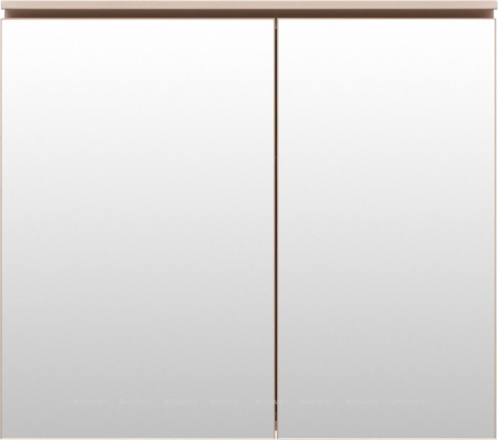 Фото зеркало-шкаф de aqua алюминиум 90 медь