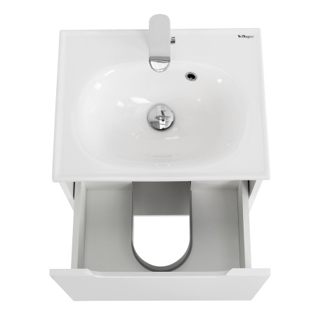 Фото тумба подвесная belbagno etna 50 bianco lucido 