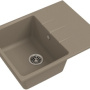 Фото мойка кухонная ewigstein gerd 65х50 темно-бежевый