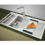 Фото мойка кухонная blanco claron 5 s-if/а 521625 нерж. сталь зерк.пол. правая мойка
